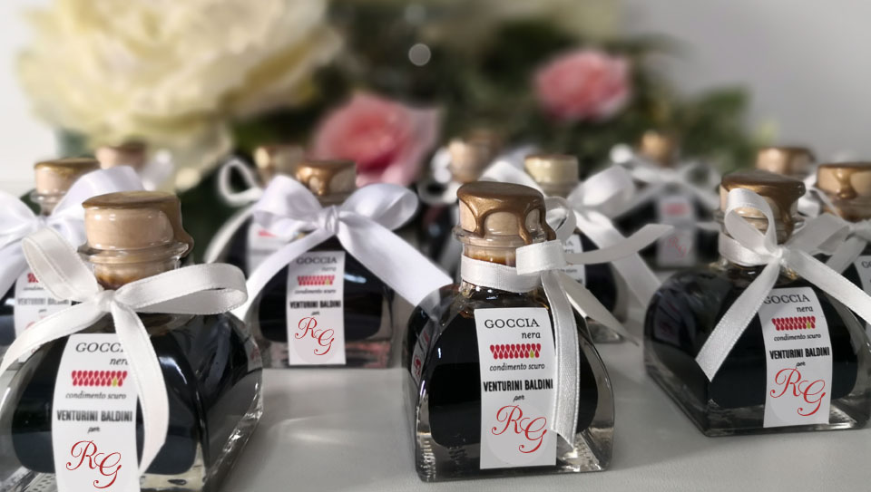 Nostra confezione di aceto balsamico portato dal cliente. Aceto Balsamico