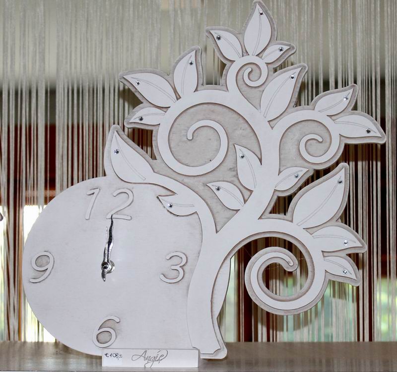 Albero della vita grande d'appoggio con orologio foto Orologio Zeus